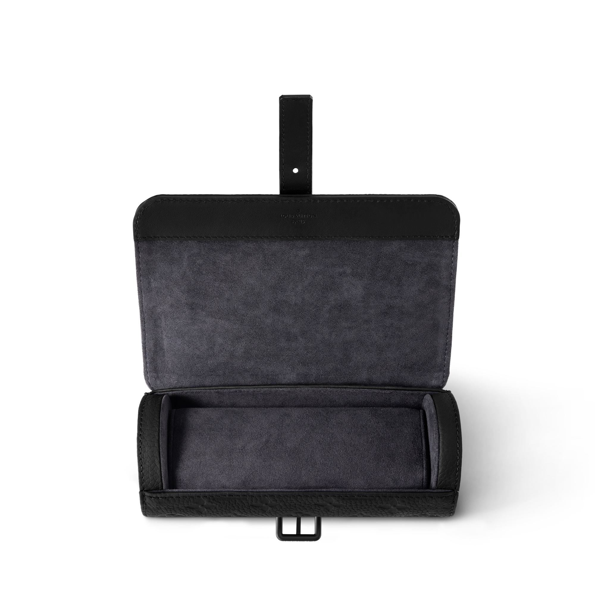 家具・インテリア Louis Vuitton Etui 3 Montre Watch case Etui 3 Montres - Luxury Monogram Taurillon Leather Black | LOUIS